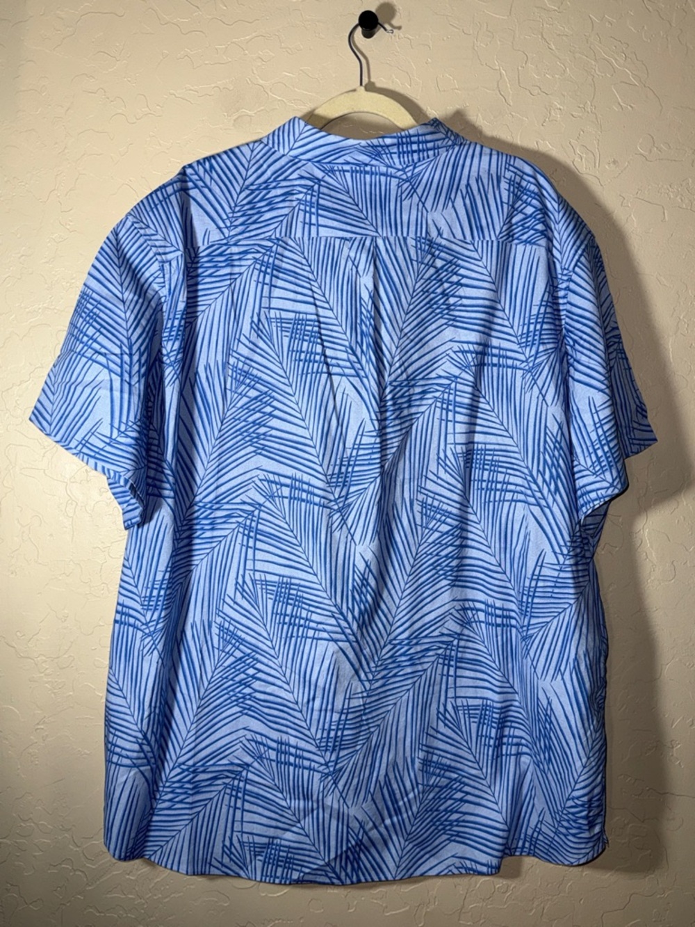 Vinyard vines 2xb blue tropical print short sleeve button up shirt - Picture 6 of 6